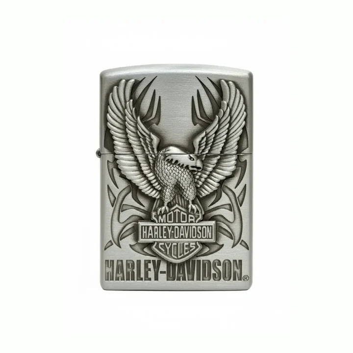 Harley Davidson Fancy Lighter Silver 1 harley davidson fancy lighter silver