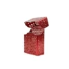 Metallic Red Cigarette holder 2 Metallic Red Cigarette holder open