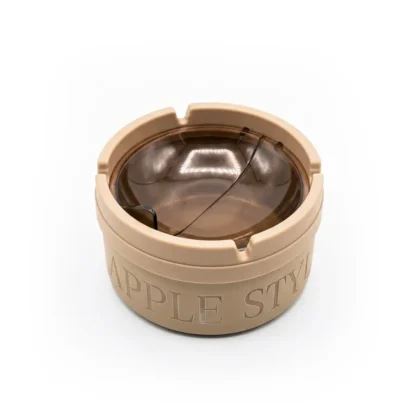 Apple Style Smokeless Cigarette Ashtray with Lid