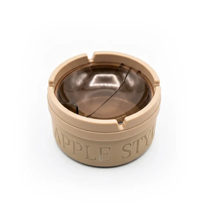 Apple Style Smokeless Cigarette Ashtray with Lid