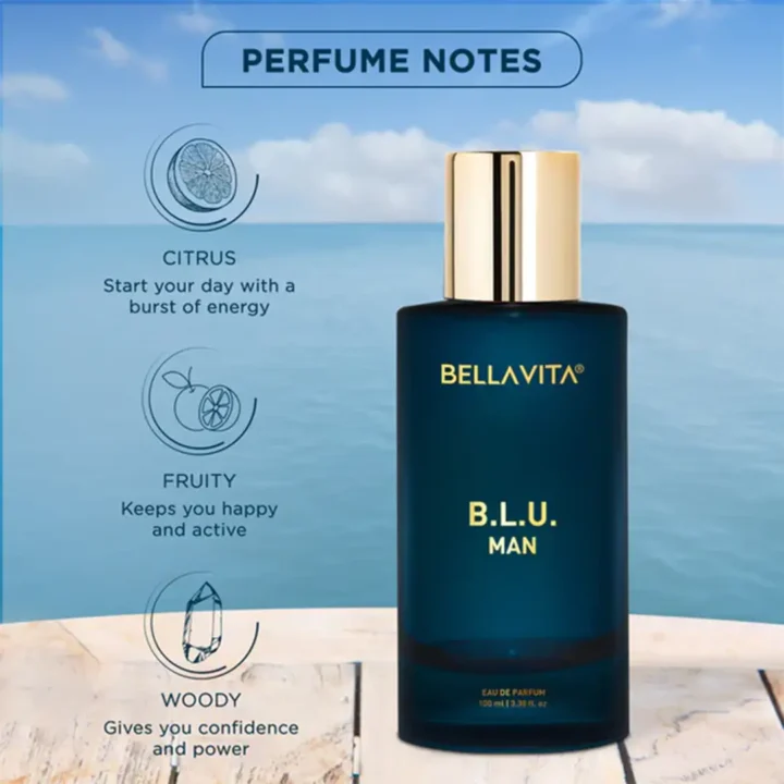Bellavita B.L.U. Man Eau De Parfum 100ml notes Bellavita B.L.U. Man Eau De Parfum 100ml notes
