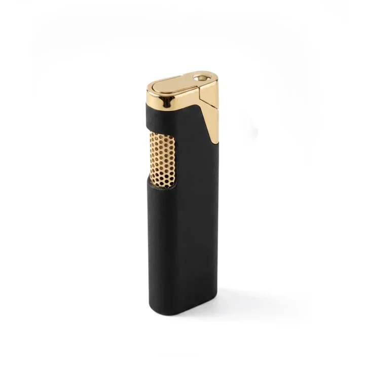 Black and Gold Metal Lighter