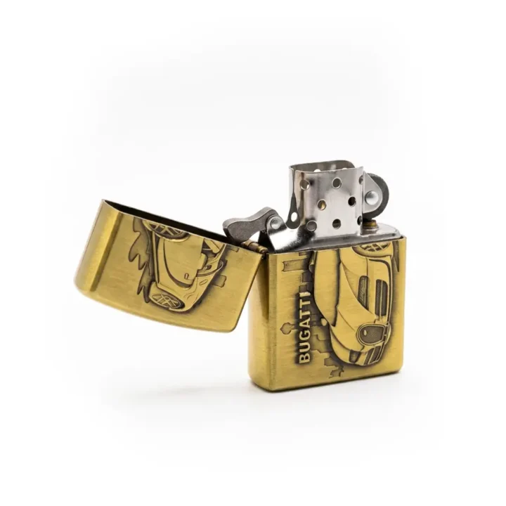 Bugatti Vintage Refillable Petrol Lighter