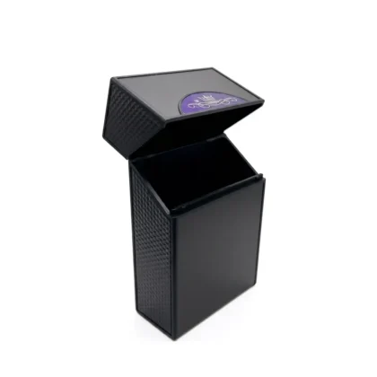 Classic Black Plastic Cigarette Holder Case