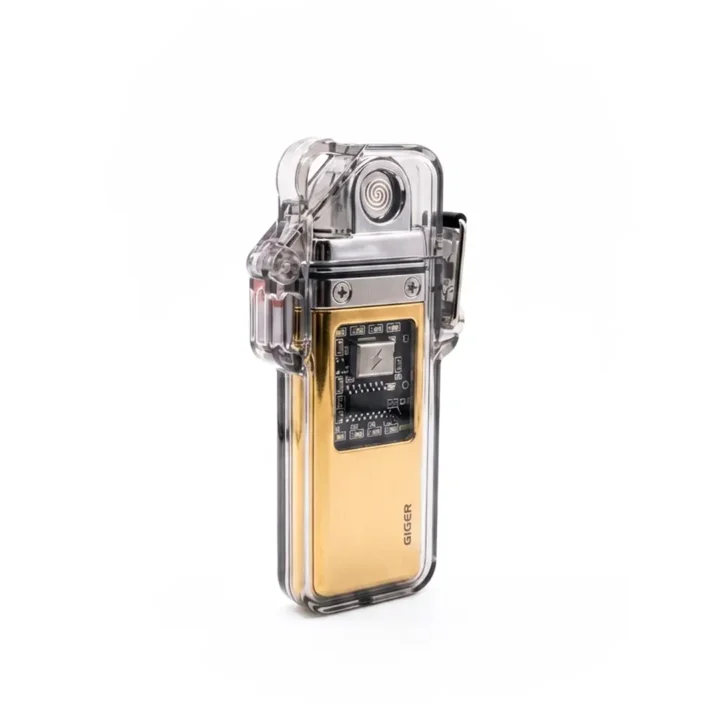 Giger USB Rechargeable Transparent Coil Lighter