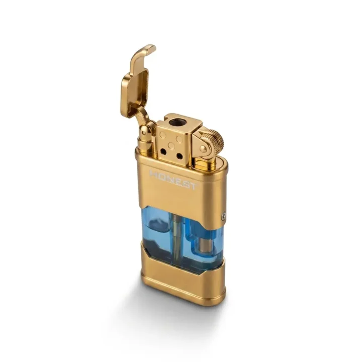 Honest Transparent Refillable Butane Gas Lighter