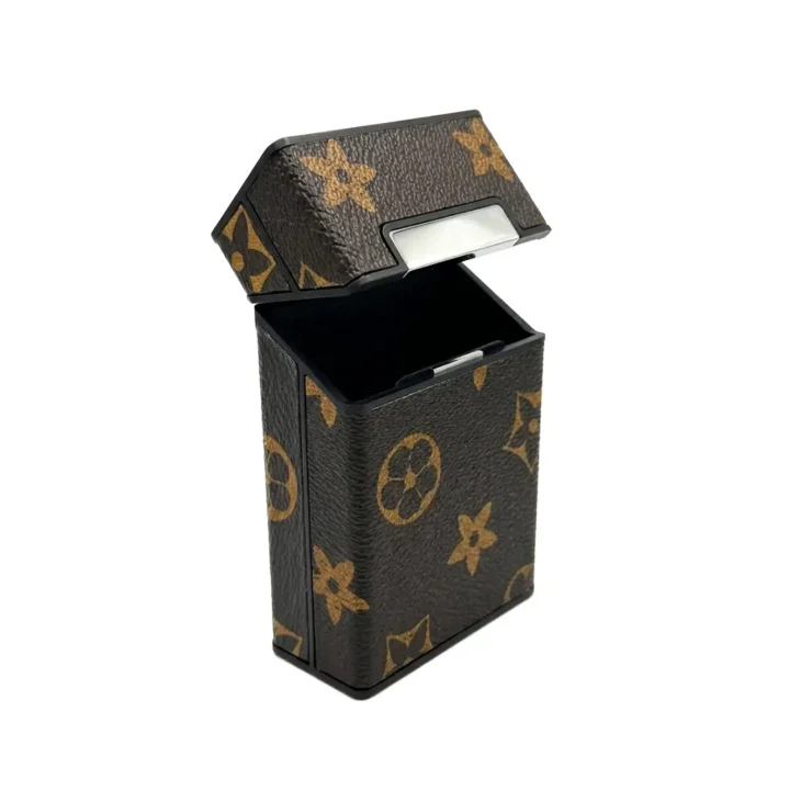 Luxury Pattern Plastic Cigarette Holder Case
