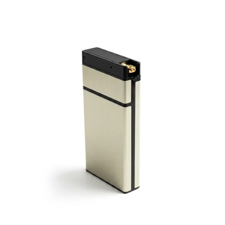 Slim Flip-Top Cigarette Case Holder