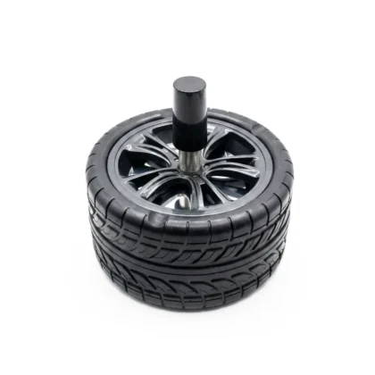 Tire Design Push-Down Smokeless Cigarette Ashtray