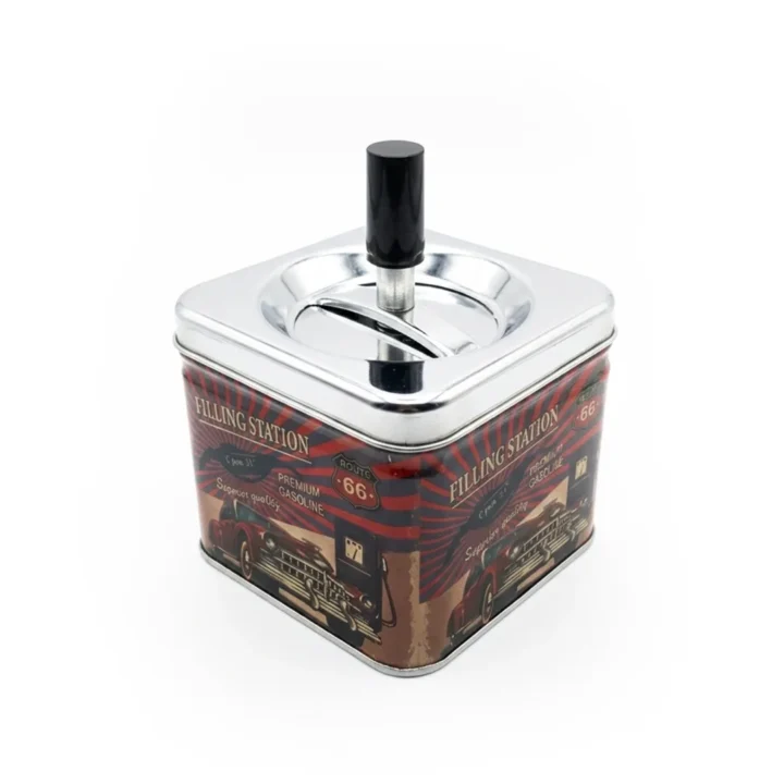 Vintage Push-Down Smokeless Cigarette Ashtray